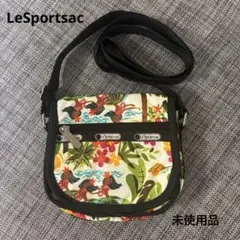 新品未使用LeSportsacレスポートサックショルダーバッグ花柄ハワイアン柄