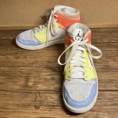 （K25662）ナイキ エアジョーダン 1 ミッド 25㎝ DJ6908-100