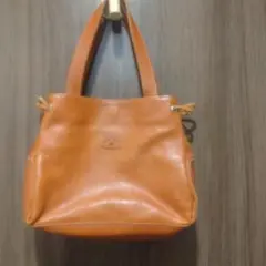 美品 イルビゾンテ ビッグロゴ 巾着トート カーキ | Mercari