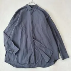 【極希少】COMOLI 24SS KHADI コモリシャツ 黒　サイズ2