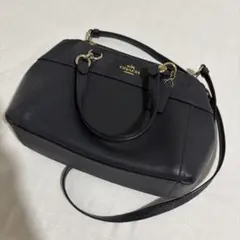 COACH 2way ショルダーバッグ ネイビー