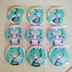 初音ミク セリア ダイソー キャンドゥ 缶バッジ まとめ売り