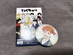 ハイキュー!!　和紙風缶バッジコレクション 日向翔陽