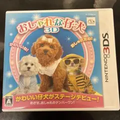 おしゃれな仔犬 3D