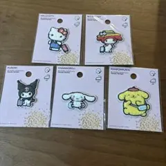 サンリオ ワッペンセット 5点