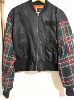 jouetie　MA-1 ジャケット チェック柄
