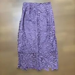 パープル レース タイトスカートのサムネイル