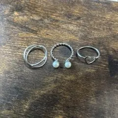 シルバーリングセット