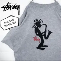 《STUSSY(ステューシー)》90s' USA製 ジャズマン Tシャツ