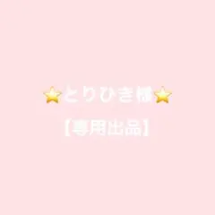 ⭐️とりひき様【専用出品】