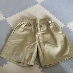 GUベージュ ショートパンツ Sサイズ