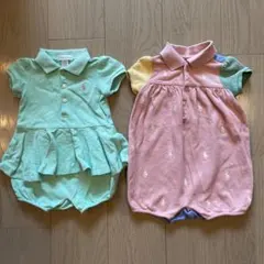 ラルフローレン ベビー ロンパース 2枚セット 6M