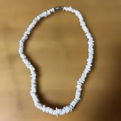ホワイト シェルチップ ネックレス
