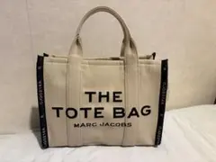 美品【マークジェイコブス】ザ　トートバッグ　ジャガード　ミディアム　2way