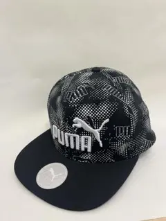 【PUMA】ドットパターン キャップ スポーツ　ゴルフ　ブラック