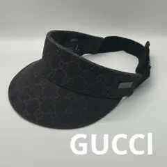 GUCCI ブラック サンバイザー Lサイズ GUCCI（サンバイザー）のフリマアイテム一覧