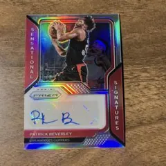 Patrick Beverley サイン入りカード