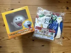 スーパーマリオ一番くじ C賞収納付きブランケット＆テレサのセンサーライト 未開封