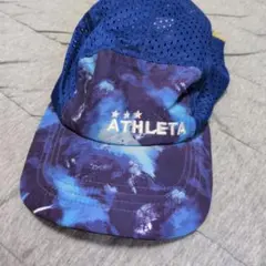 ATHLETA キャップ ブルー メッシュ スポーツのサムネイル