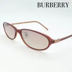 BURBERRY バーバリー サングラス 眼鏡 メガネ レッド 細身 レディースのサムネイル