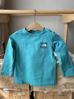 THE NORTH FACE 長袖Tシャツ ターコイズ