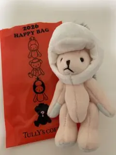 タリーズコーヒー　2026福袋　ミニテディくまベア干支テディ