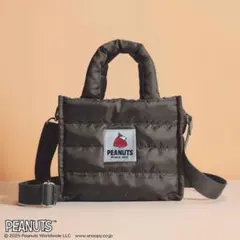 InRed付録　SNOOPYキルトバッグ