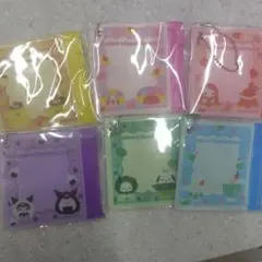 サンリオキャラクター オリジナルミニポーチチャーム6種各1個