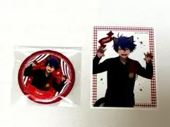 桃源暗鬼 ケモ耳ゴシックパーティ ホログラムクリアカード 缶バッジ 一ノ瀬四季