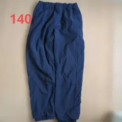 UNIQLO　ネイビー長ズボン フリース裏地付き