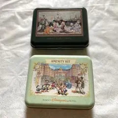 匿名配送☆ディズニーランドホテル&ミラコスタ　アメニティ缶セット