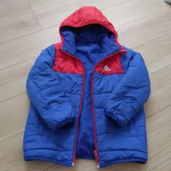 adidas フード付きキルティングジャケット 130