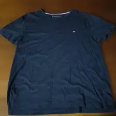 TOMMY HILFIGER ネイビー Tシャツ L