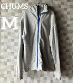 CHUMS 【M】チャムス ジップアップパーカー　グレー