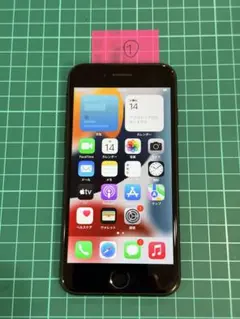 ①iPhone7 32GB ブラック　SIMロック解除済　中古