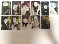 呪術廻戦展 箔押しクリアカードコレクション 11枚