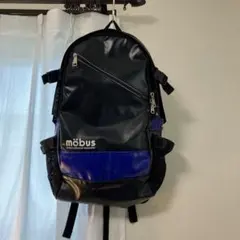 モーブス（mobus）エナメルリュックサック ブルーのサムネイル