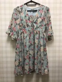 【美品】CECIL McBEE. チュニック  花柄ワンピース Mサイズ