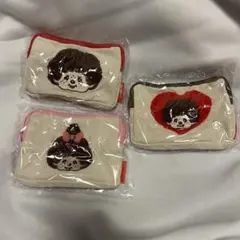 ruupii.mamさん専用　モンチッチ さがらポーチ 3つセット