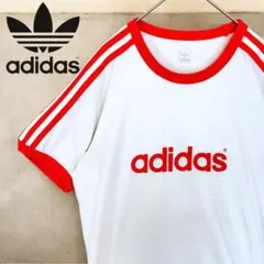 アディダス メンズ レディース Tシャツ Mサイズ レトロデザイン 日本未発売
