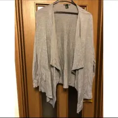 ロングカーディガン H&M グレー