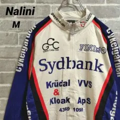 【Nalini】イタリア製 サイクルジャージ ホワイト ナリーニ US古着のサムネイル