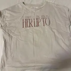 her lip to Essential french Sleeve Teeのサムネイル