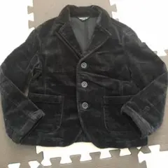 COMME CA ISM 黒 コーデュロイ ジャケット 120cm