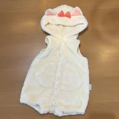 猫耳 フリース　アウター　フード　アプレクレール　70