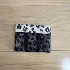 Kiu レオパード柄 ポーチ 小物入れのサムネイル