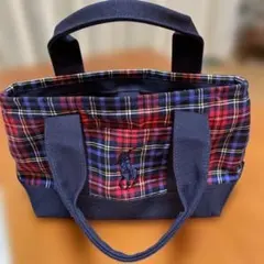 ayamaru 様専用Polo Ralph Lauren チェック柄ハンドバッグ