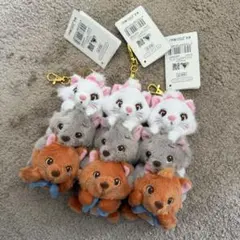 マリー　ベルリオーズ　トゥルーズ おしゃれキャット ぬいぐるみキーチェーンセット