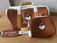 Malbon Golf ボストンバッグ・ラウンドバッグ ２点セットのサムネイル