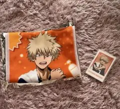 僕のヒーローアカデミア ヒロアカ 爆豪勝己 極楽湯コラボ タオル ポラショット